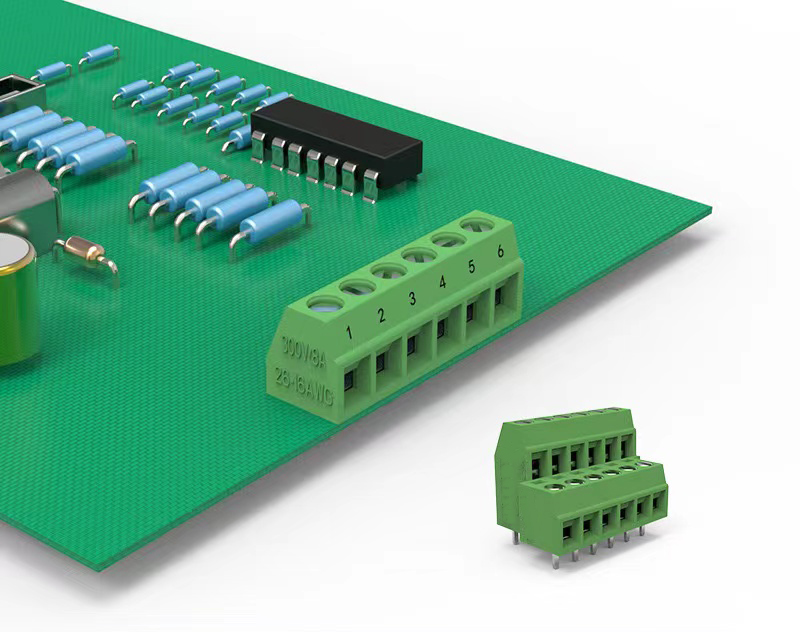 Гвинтові клемні колодки PCB