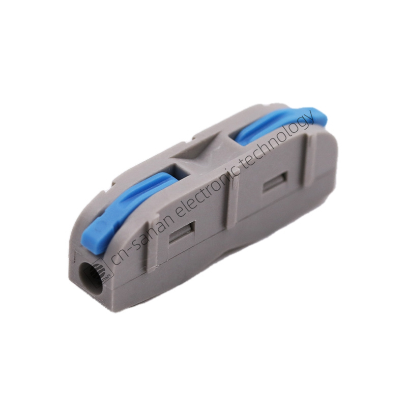 Bleu 1 In 1 Out Electronic Fast Wire Connector